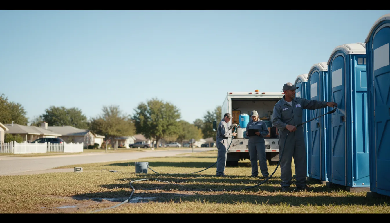 Long-Term Portable Toilet Rental in Roswell, GA near me